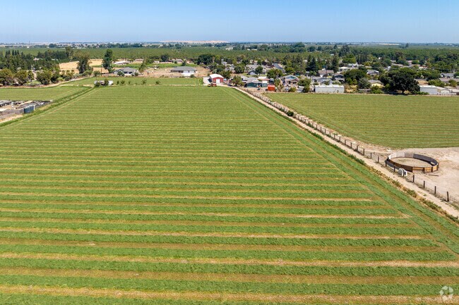 Farmland plays an important role in the economy around the French Camp area.