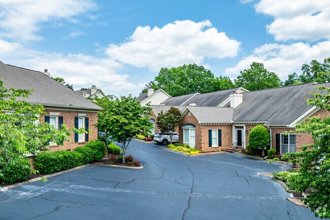 Signal Mountain is home to well kept gated condos.