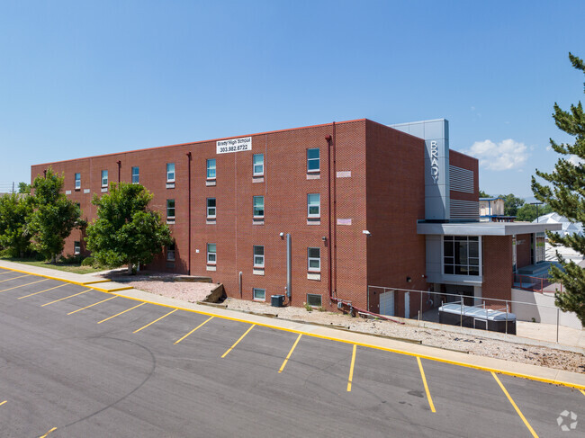 Brady Exploration School has classic red-brick architecture with a modern twist.