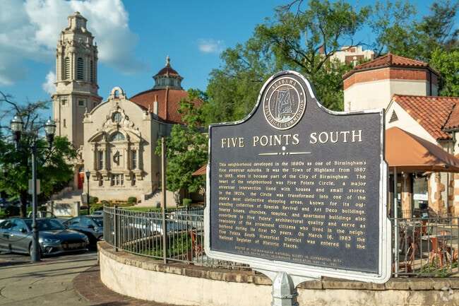 There are many beautiful places to worship in Five Points South.