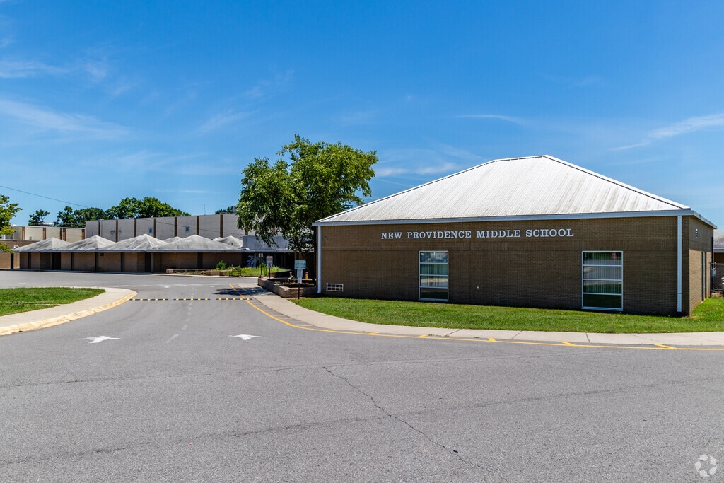 New Providence Middle School is located in Clarksville, Tennessee.