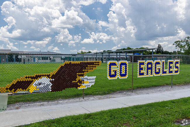Pinecrest Elementary School in Immokalee is the home of the Eagles.