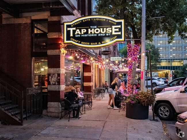 Enjoy lively evenings at The Tap House, just a short drive from the Hart Farms neighborhood.