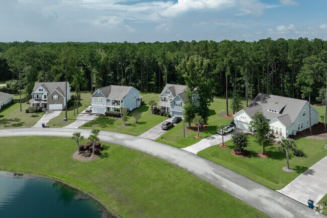 Find lovely farmhouse style homes in new subdivisions in Cordesville.