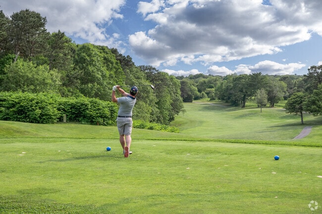 Marstons Mills golfers can tee it high and let it fly at Olde Barnstable Fairgrounds Golf Course.