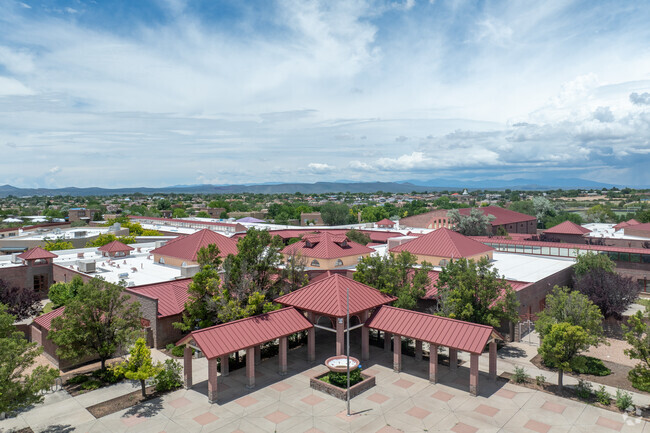 Ortiz Middle School has a wide spread campus for its students.