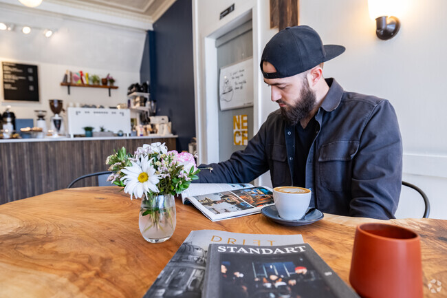 Coffee and Kindness in nearby downtown Nashua, is a haven for coffee enthusiasts.