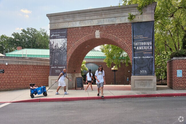 Cultural amenities of Hagerstown are just a short trip from Leitersburg.