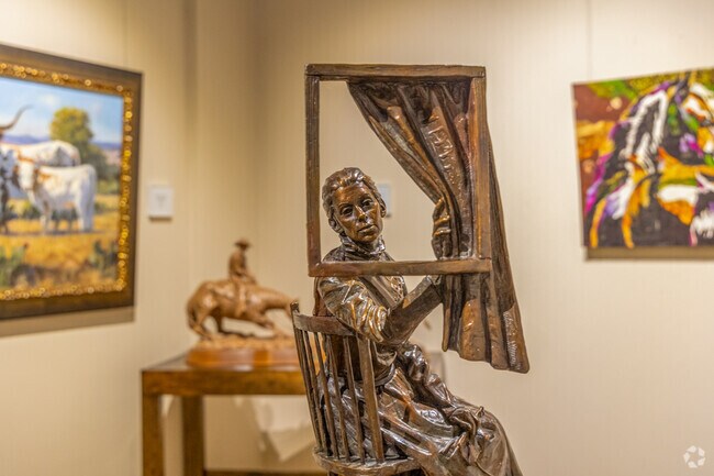 Locals can join the Pearce Museum at Navarro College and gaze through the unqiue art it holds.