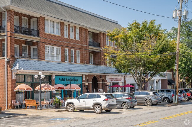 Downtown Little Five Points is just outside of the Berkley Hills neighborhood.