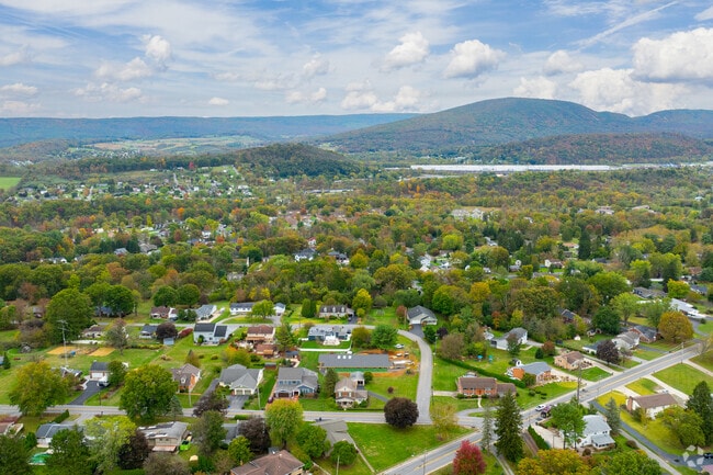 Allegheny's landscape has helped naturally form a suburban environment.