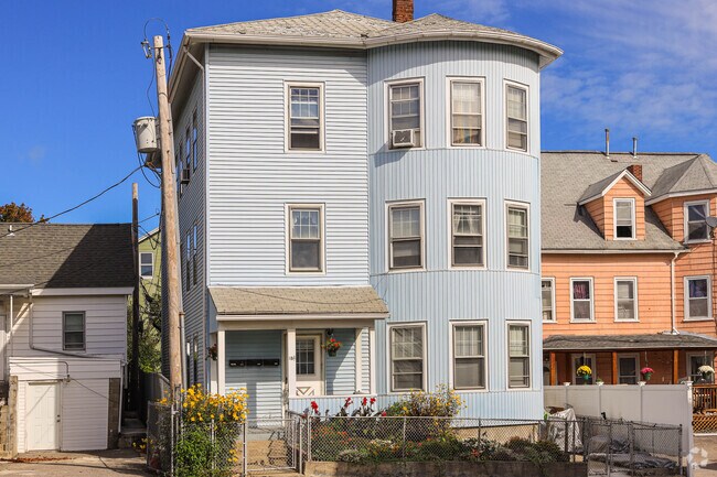 Multi-story homes are on every corner in Downtown Worcester.