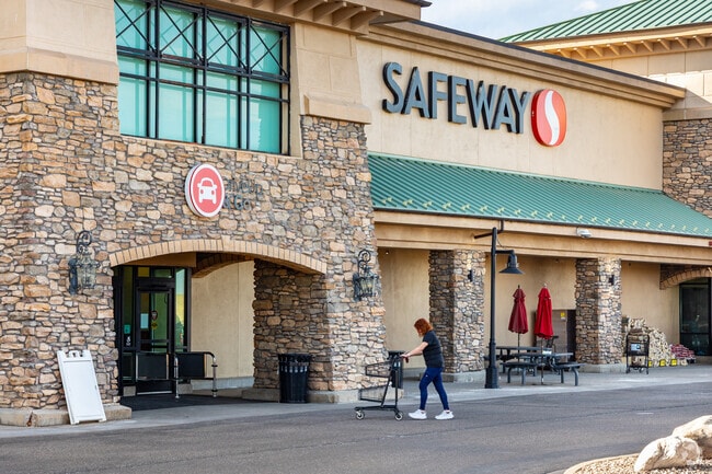 Roxborough Park's local grocery store, Safeway, is conveniently located in the Roxborough Marketplace.