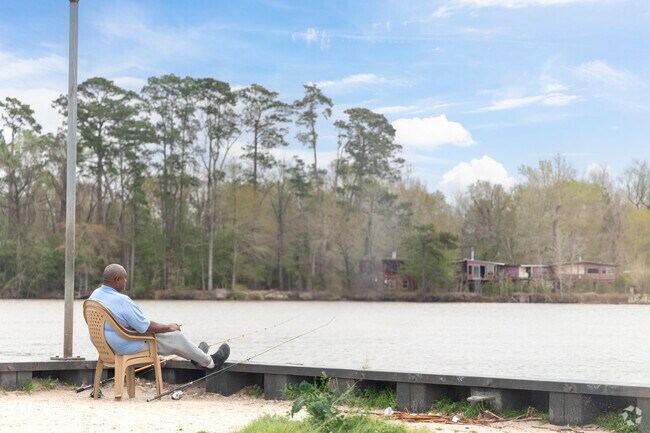 Cast your line and reel in some big catches along the Neches River in Beaumont.