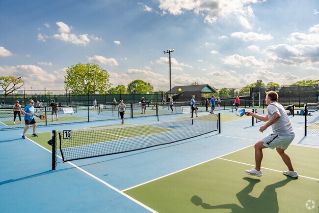 Lefferson Park is a favorite of Far Hills pickleballers.