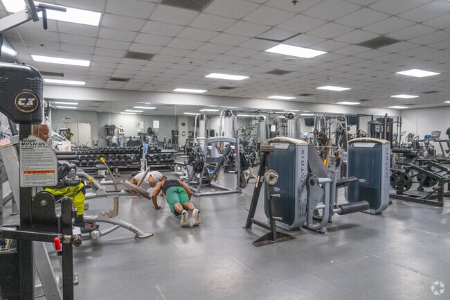 Get a work out in at the nearby C.T. Martin Natatorium and Recreation Center.