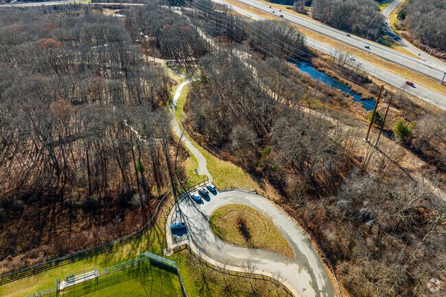 Explore the several acres of hiking and biking trails at Fry Brook Recreation in Nichols Corner.