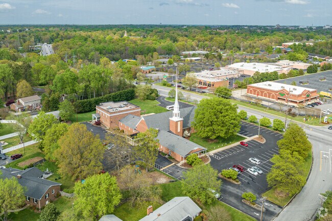 Hayworth Christian School is situated on the south side of High Point, NC.