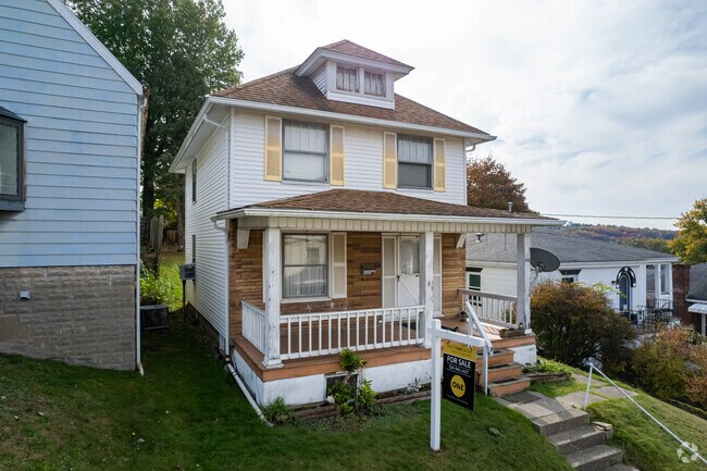 The four square home is a popular style in the Jeannette area.