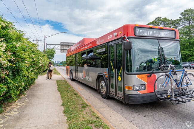 Avent West residents use GoRaleigh buses as their primary public transportation option.