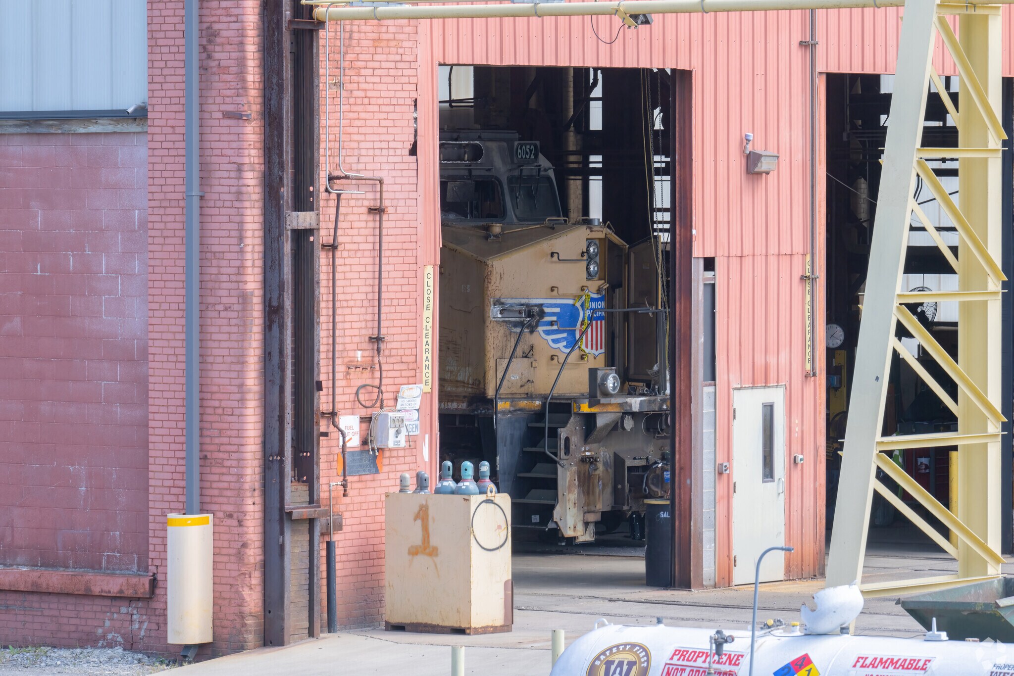 In the Juniata Locomotive Shop train repair is a long standing local tradition.