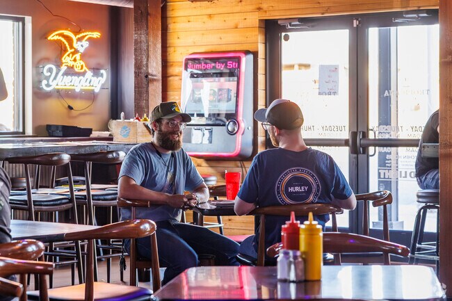 Blendville South residents enjoy the laid back atmosphere of Tropicana Bar and Grill.