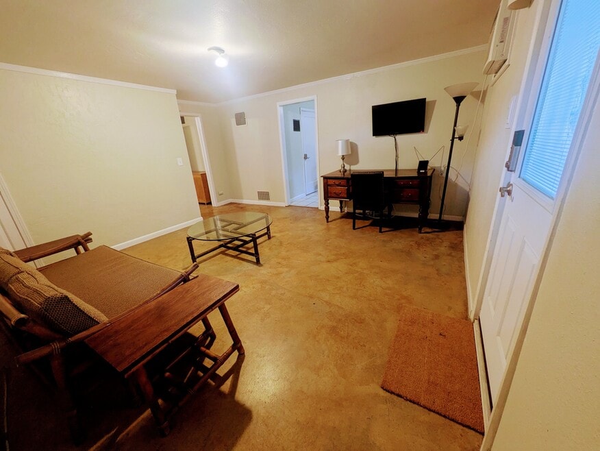 Large living room with 50