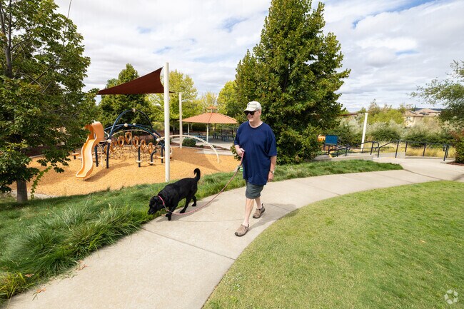 Blackstone residents can take their furry friends for a walk at Valley View Sports Park.