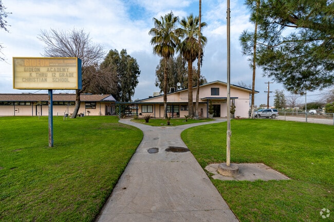 The office at Gideon Apostolic Academy is located on the right side.