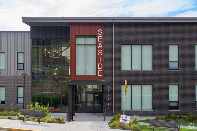 Seaside High School maintains a B-minus according to Niche.com.