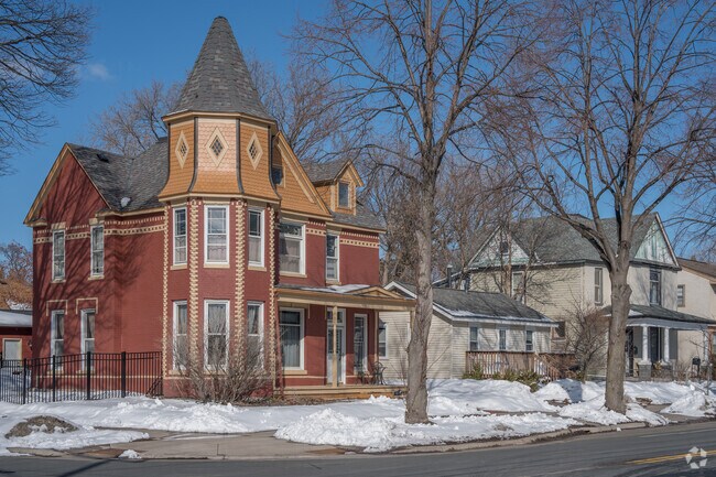 Victorian-style home on the edge of the Northeast Park neighborhood.
