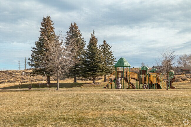 The playground at Centennial Park in Evanston is a favorite for kids.