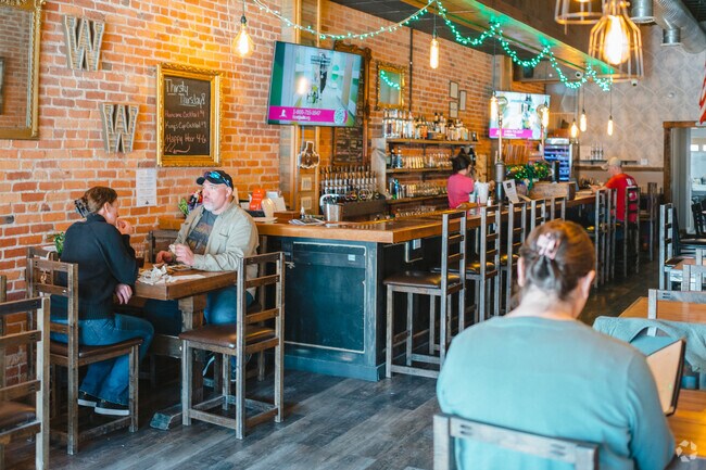 Wicked Warren is a brewpub specializing in pizza that opened in July 2024.