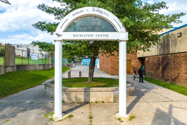 Robert C Marshall Rec Center is a great option for kids to play at in Heritage Crossing.