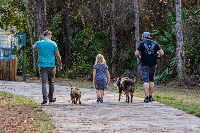 Bring your dog to Veterans Park's dog park to live its best life.