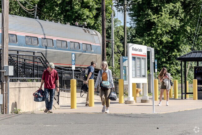 The train station provides access to New Haven, Hartford and Springfield.