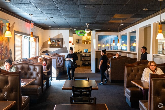 In the bar of the La Bamba restaurant you can find different drink options in White Oak NC.