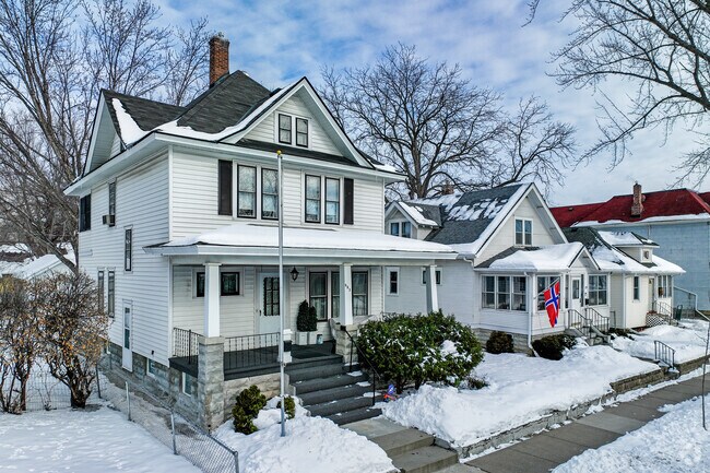 Colonial homes can be found in throughout the West Seventh neighborhood.