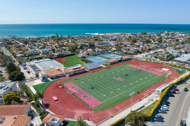Watch Friday night football at La Jolla High School which is home of the Vikings.