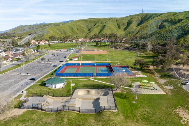 Blair Park offers baseball fields, skate park, hiking trail and much more.