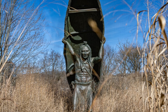 The Portage Path, from the Cuyahoga to the Tuscarawas, is memorialized in Northwest Akron.
