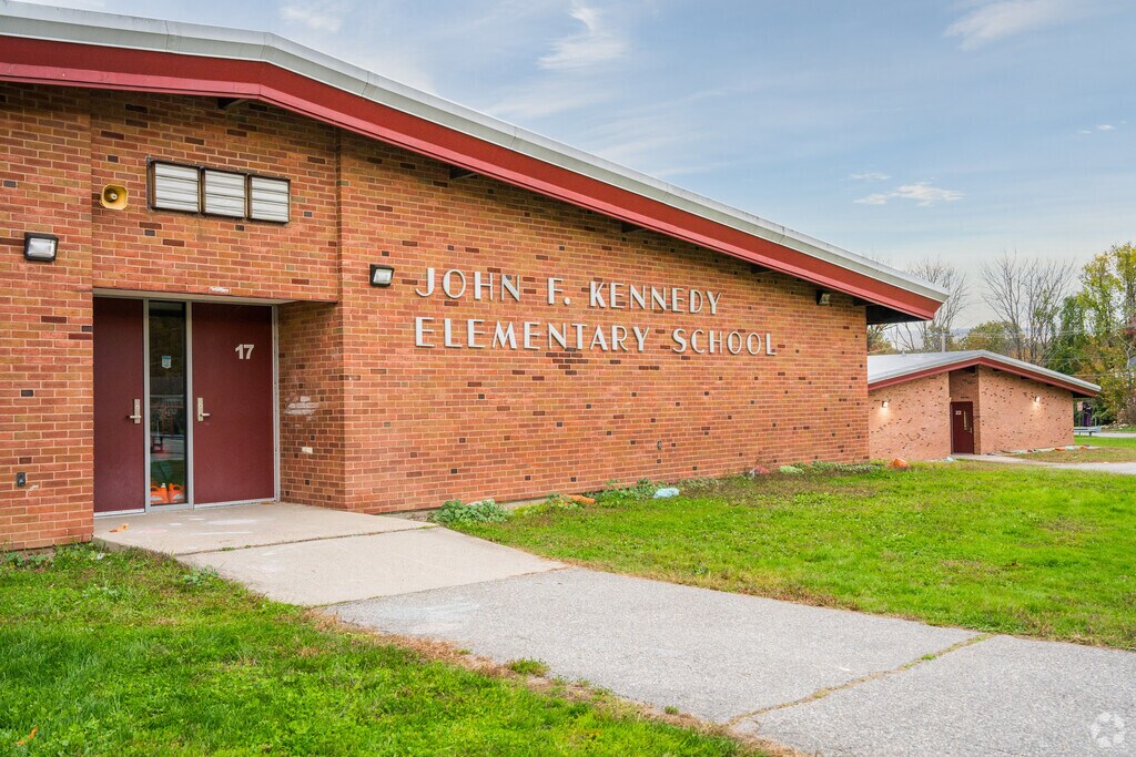 John F. Kennedy Elementary School has a 67% reading proficiency score.