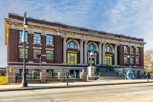 You can visit the Union Pacific museum in downtown Council Bluffs.