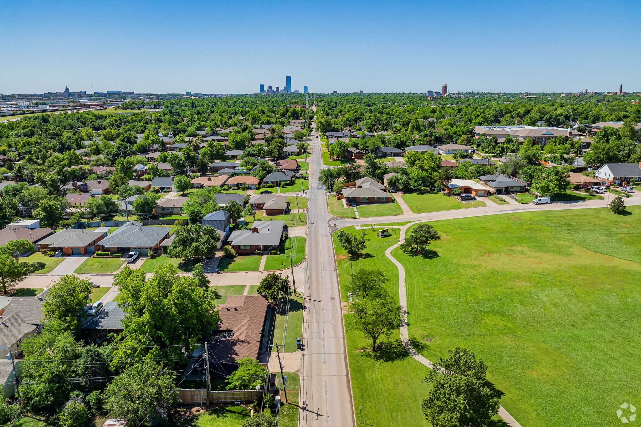 Douglas Edgemere residents can travel approximately 6 miles to downtown for various activities.