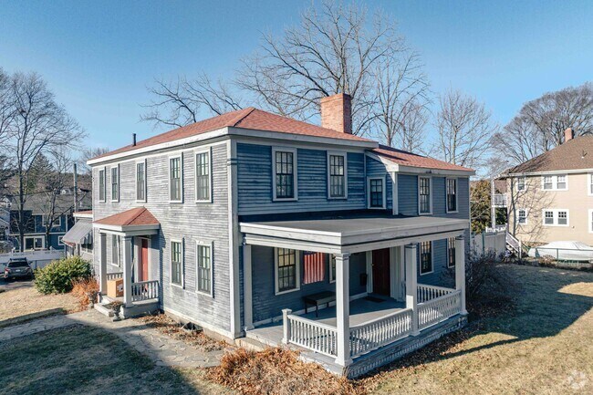 Historical homes dating back many years are a staple of the houses in Downtown Melrose.
