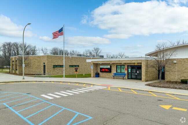 Eisenhower Elementary School facade.