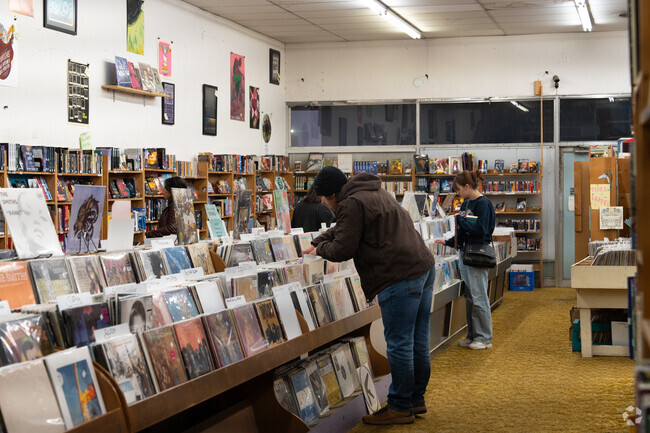 Recycled Books is a fun, iconic shopping spot in Corinth.