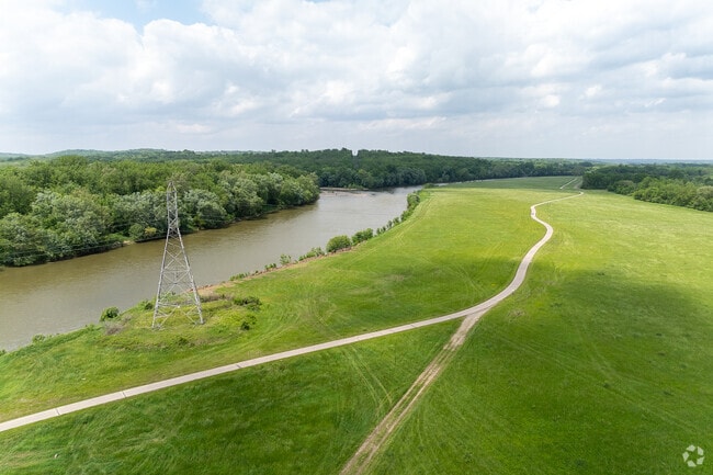 The Great Miami River Trail spans over 90 miles.