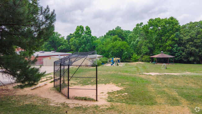 Budding athletes enjoy the playing field at University Park Elementary School.