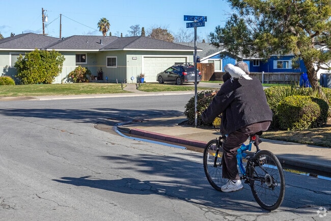 Go for a bike ride along the quiet streets of Coalinga.